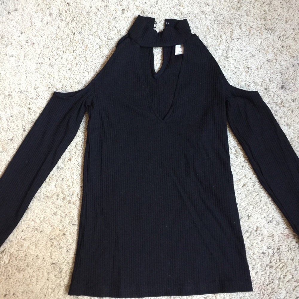 NA-KD fashion black top